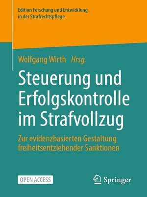 cover image of Steuerung und Erfolgskontrolle im Strafvollzug